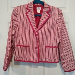 Apt. 9 Red Blazer size 6p